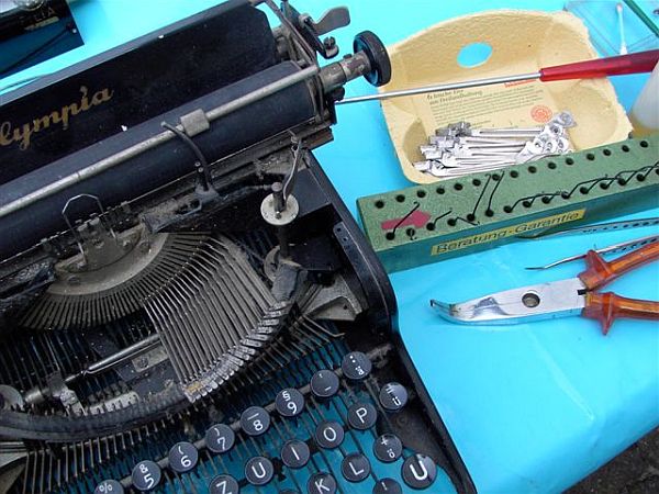 <b>Olympia Schreibmaschine</b> (Foto: Klaus Brandt)